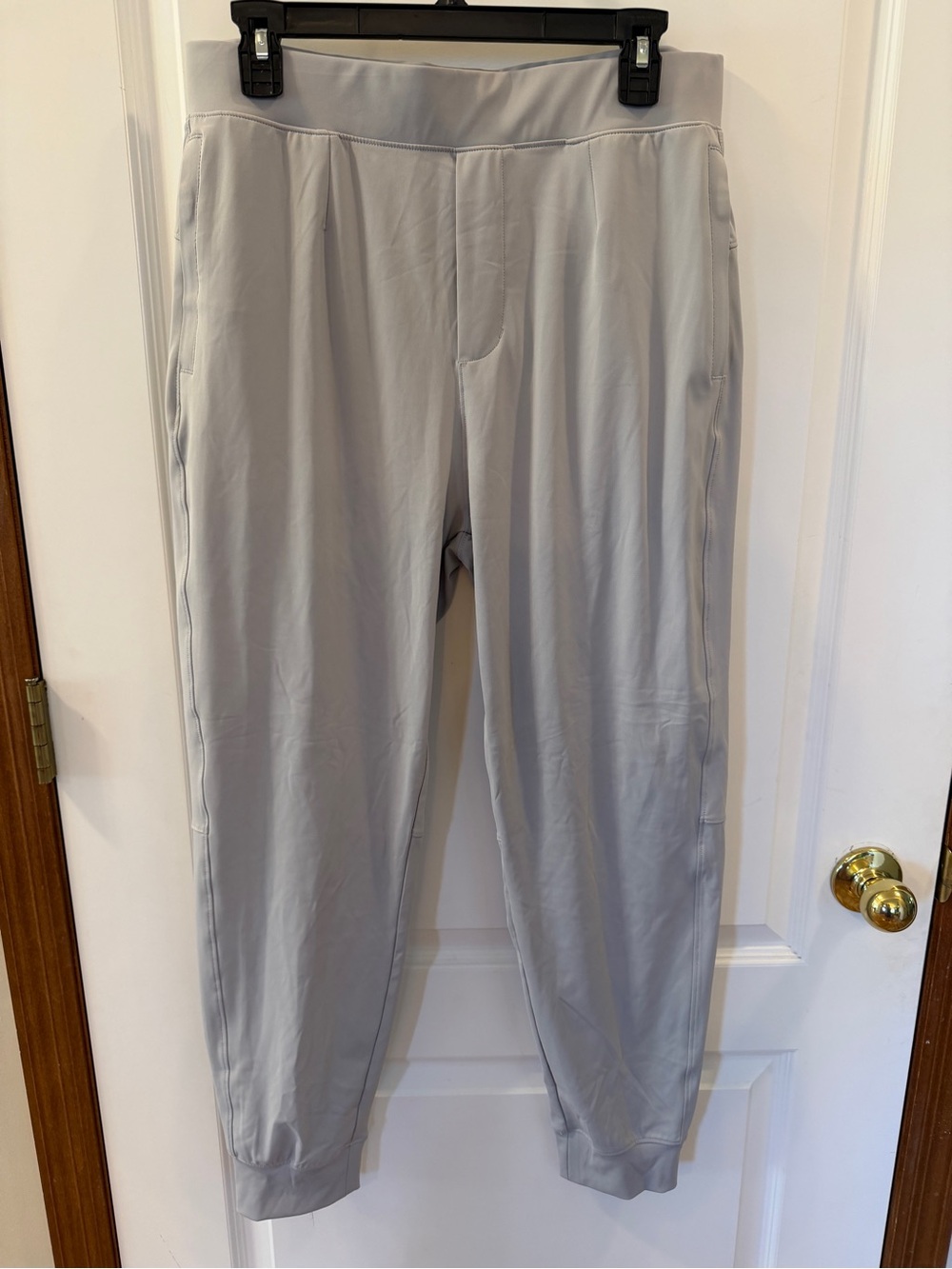 Gradual NWT Ladies Large Light Gray Trouser Like Joggers